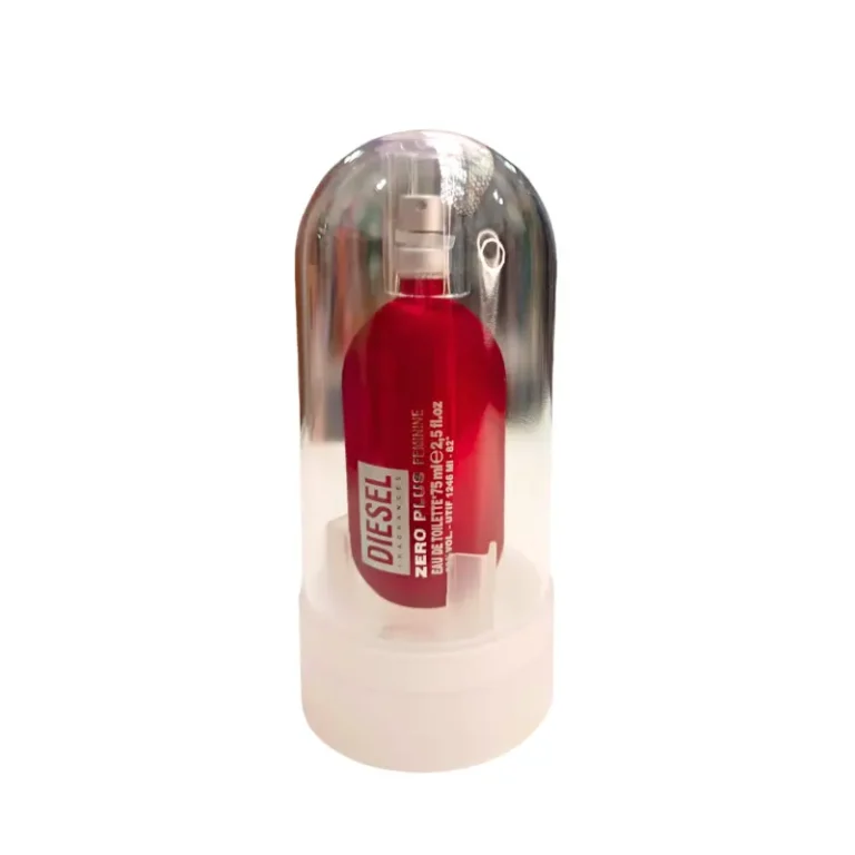 Perfume Zero Plush de Diesel, fragancia moderna y urbana en botella de 75 ml.